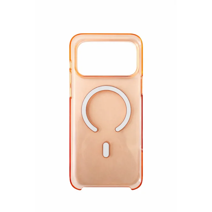 İphone 17 Pro ile Uyumlu Magsafe Özellikli Kristal Netlik Sararmaz PC Clear Case