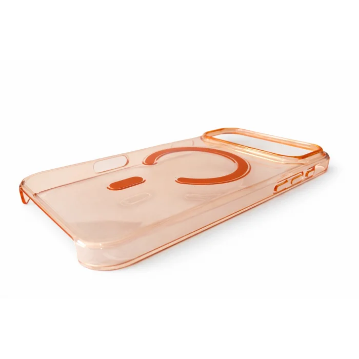 İphone 17 Pro ile Uyumlu Magsafe Özellikli Kristal Netlik Sararmaz PC Clear Case