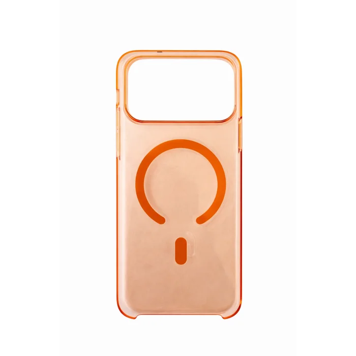 İphone 17 Pro ile Uyumlu Magsafe Özellikli Kristal Netlik Sararmaz PC Clear Case