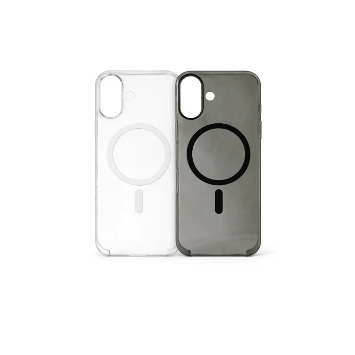 İphone 17 ile Uyumlu Magsafe Özellikli Kristal Netlik Sararmaz PC Clear Case