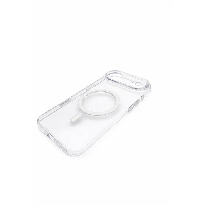 İphone 17 Air ile Uyumlu Magsafe Özellikli Hybrid Animasyonlu Sararmaz PC Kılıf