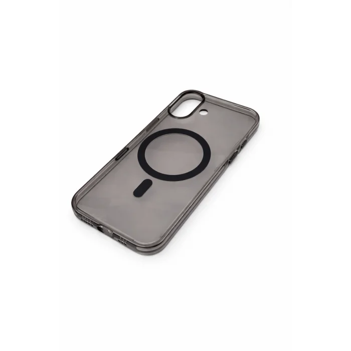 İphone 17 ile Uyumlu Magsafe Özellikli Hybrid Animasyonlu Sararmaz PC Kılıf
