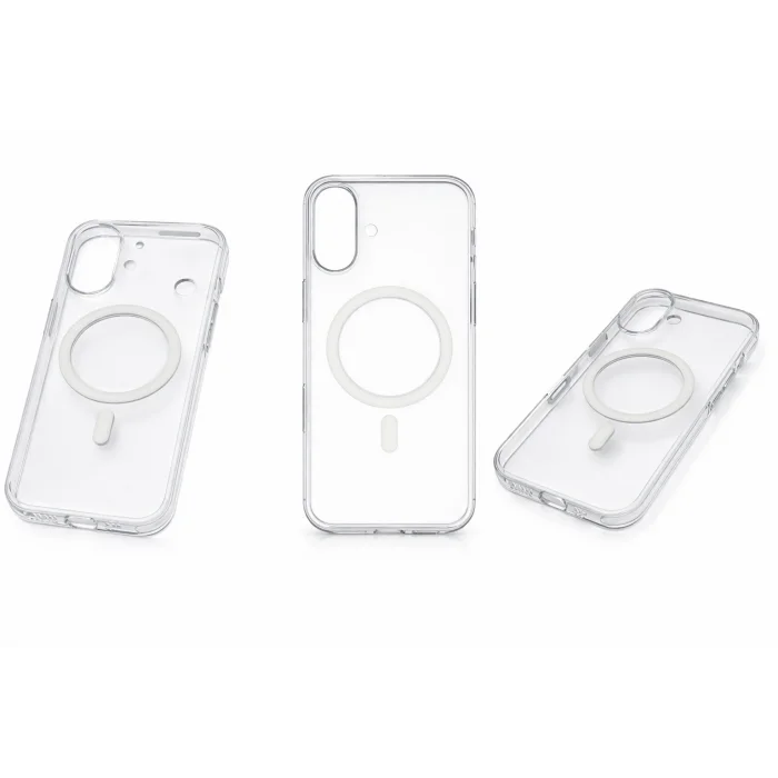 İphone 16 ile Uyumlu Magsafe Özellikli Hybrid Animasyonlu Sararmaz PC Kılıf