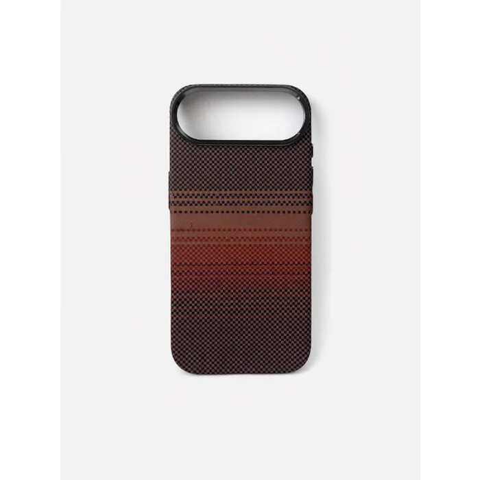 İphone 17 Air ile Uyumlu Magsafe Özellikli Karışık Desenli Renkli Carbon Premium Kılıf