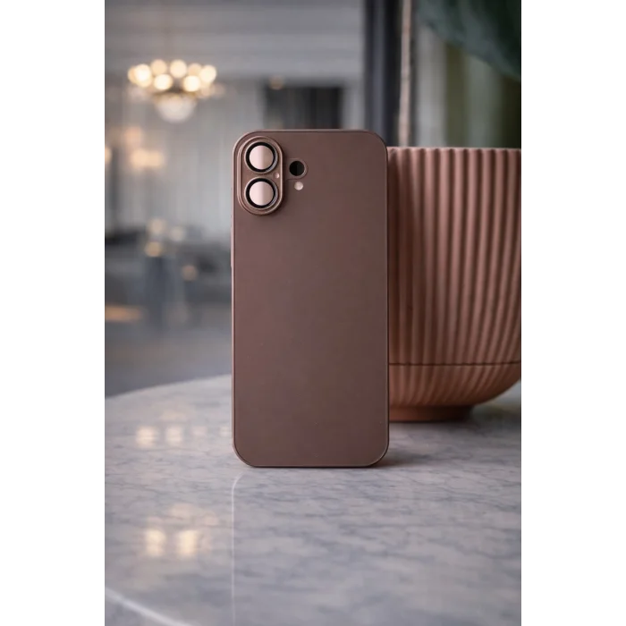 İphone 16 ile Uyumlu Magsafe Özellikli Cam Ag Glass Telefon Kılıfı