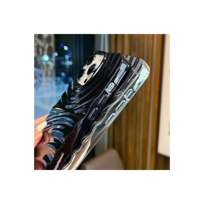 İphone 12 Ripples Parlak Darbelere Dayanıklı Silikon Kılıf