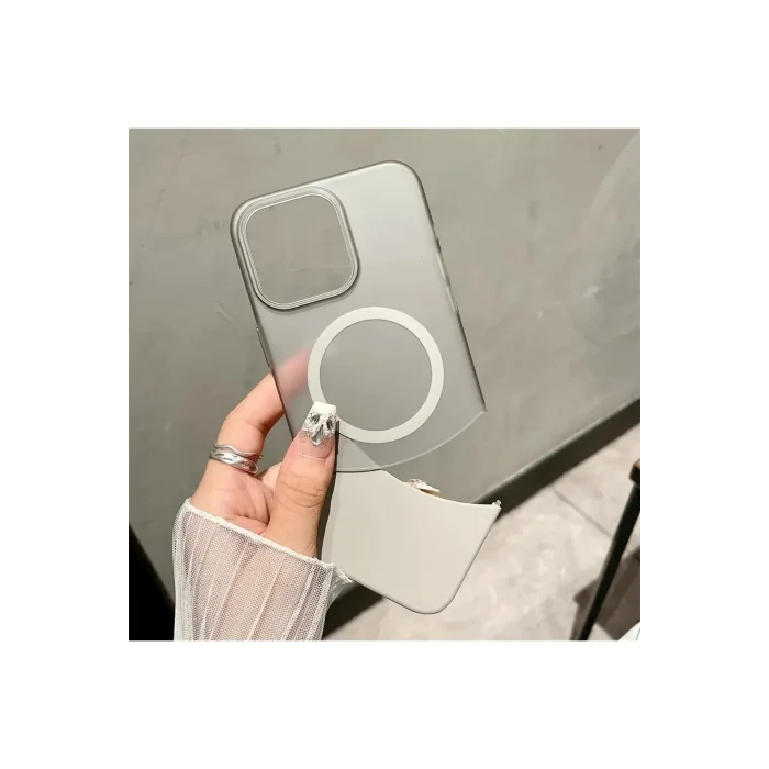 İPHONE 16 İLE UYUMLU 2 PARÇALI MAGSAFE ÖZELLİKLİ SOFT RENKLİ KONTRAST TELEFON KILIFI