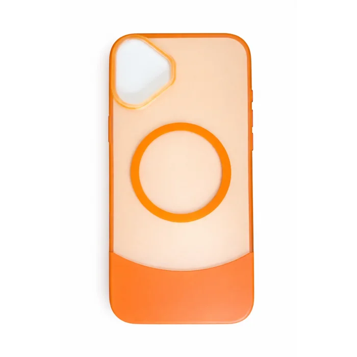 İPHONE 16 İLE UYUMLU 2 PARÇALI MAGSAFE ÖZELLİKLİ SOFT RENKLİ KONTRAST TELEFON KILIFI