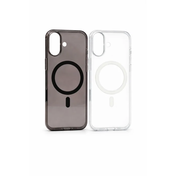 İphone 16 ile Uyumlu Magsafe Özellikli Hybrid Animasyonlu Sararmaz PC Kılıf