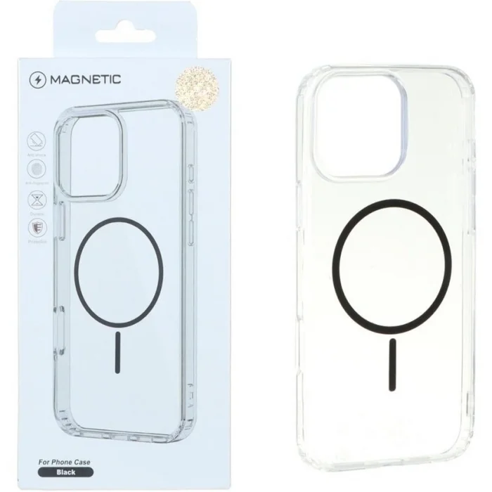 Phone 16 Pro Max Magsafe Özellikli Minimal Magsafe Özellikli Spot Kılıf