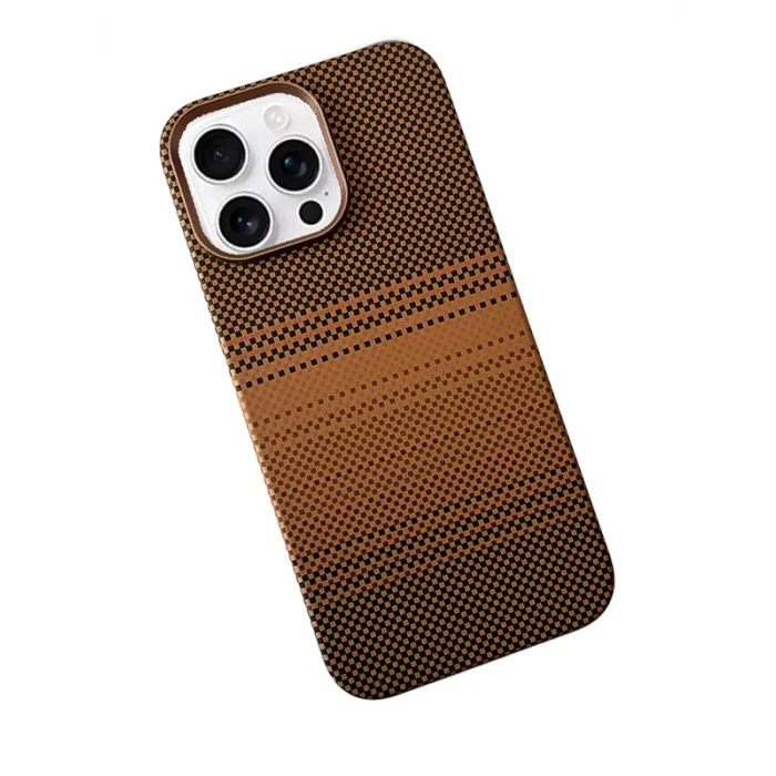 İphone 16 Pro Max ile Uyumlu Magsafe Özellikli Knt Kevlar Telefon Kılıfı