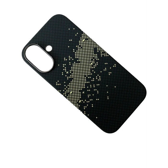 İphone 16 ile Uyumlu Magsafe Özellikli Knt Kevlar Telefon Kılıfı