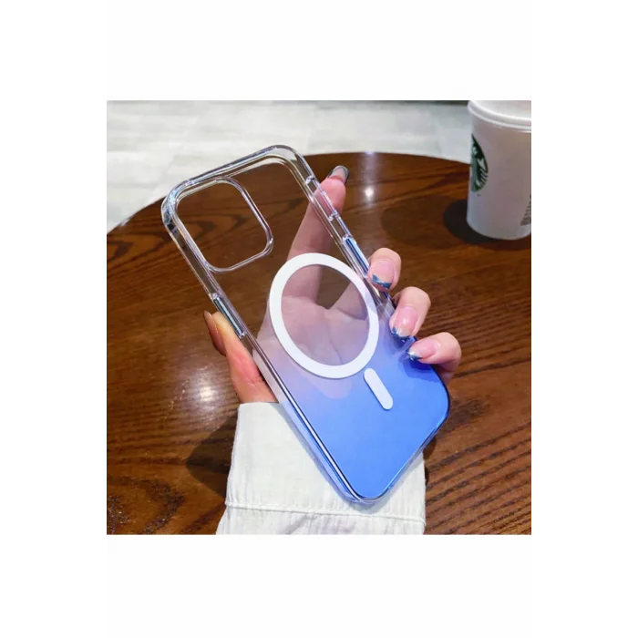 İphone 16 Pixel Sert Magsafe Uyumlu Telefon Kılıfı