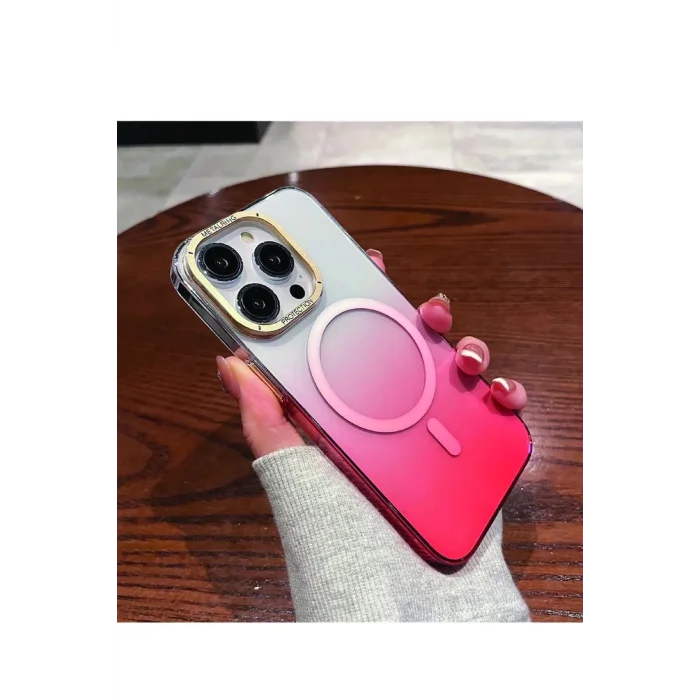 İphone 16 Pro Max Pixel Sert Magsafe Uyumlu Telefon Kılıfı