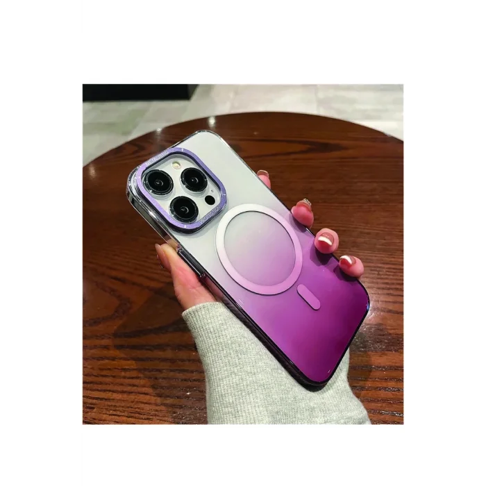 İphone 16 Pro Max Pixel Sert Magsafe Uyumlu Telefon Kılıfı