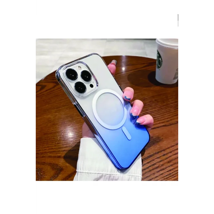 İphone 16 Pro Pixel Sert Magsafe Uyumlu Telefon Kılıfı