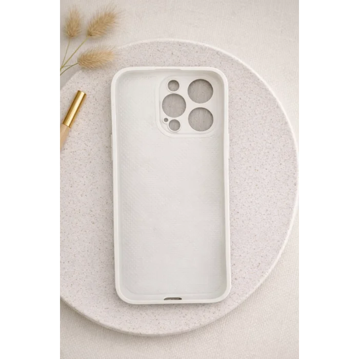 İphone 14 PRO ile Uyumlu Mat Elektro Cam Telefon Kılıfı