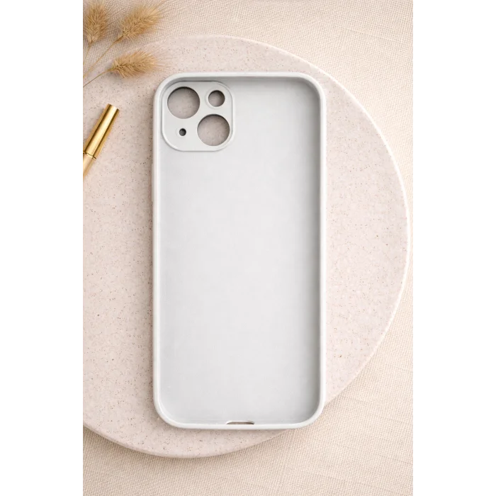 İphone 15 PLUS ile Uyumlu Mat Elektro Cam Telefon Kılıfı