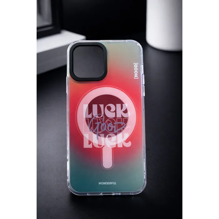 İphone 13 Pro Max ile Uyumlu Magsafe Özellikli Summer Telefon Kılıfı