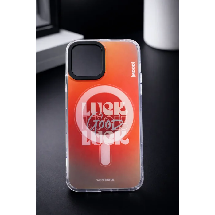 İphone 13 Pro Max ile Uyumlu Magsafe Özellikli Summer Telefon Kılıfı