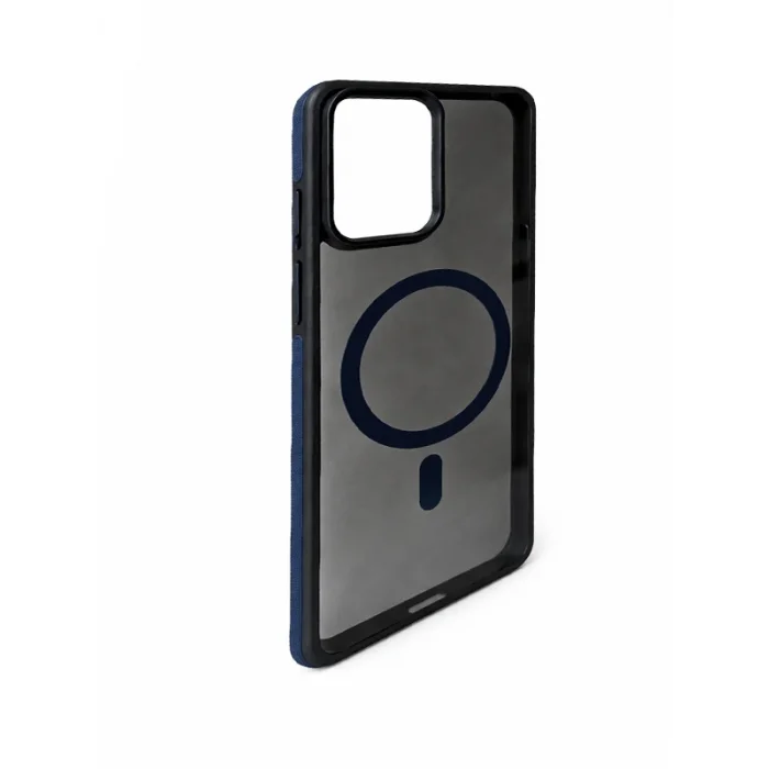 İphone 15 ile Uyumlu Magsafe Özellikli Transparan Akrilik Telefon Kılıfı