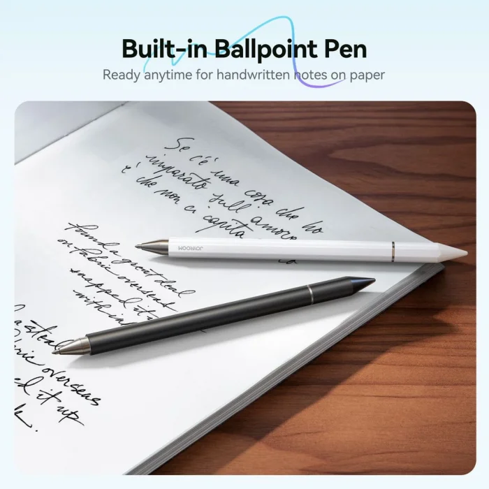 Joyroom 3ü 1 Arada Manyetik Pasif Kapasitif Stylus Kalem - Siyah