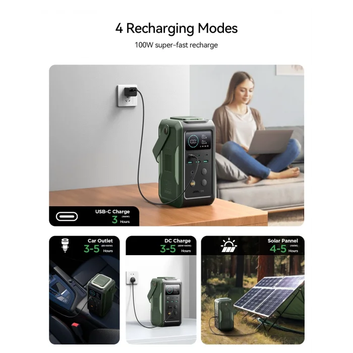 Joyroom JR-PBF10 100W 75.000 Mah Doğa Kamp Powerbank Güç Kaynağı