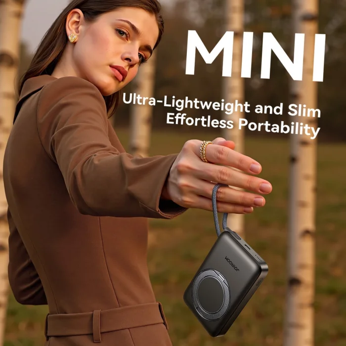 Joyroom JR-PBM02 20W 10.000 Mah Kablolu 3 İn 1 Magsafe Powerbank