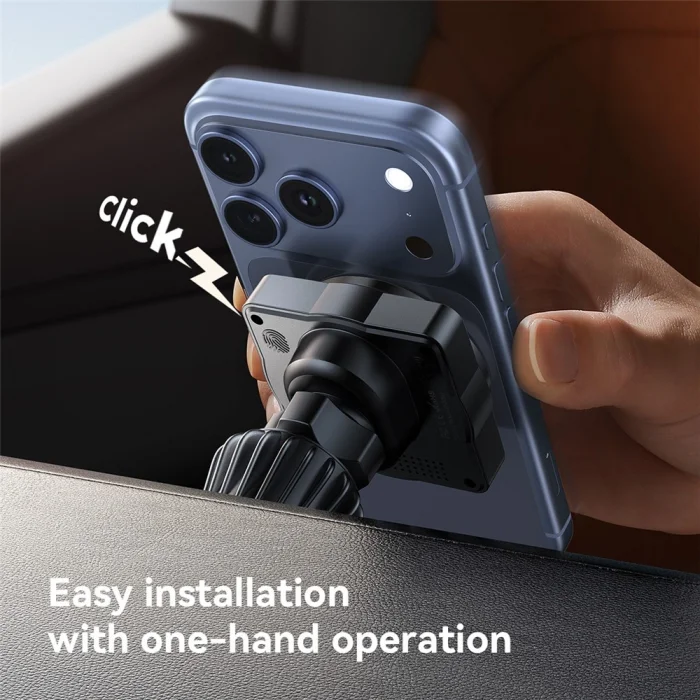 Joyroom JR-ZS506 15W Otomatik Dönen Manyetik Kablosuz Şarjlı Araç Tutucu