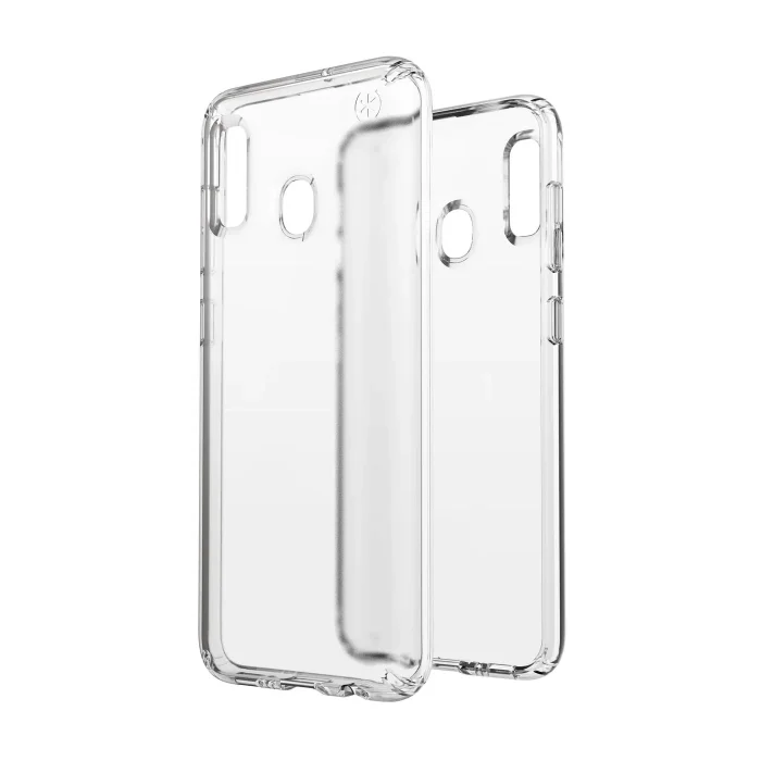 Samsung Galaxy A20 ile Uyumlu Şeffaf Sert Silikon Kılıf