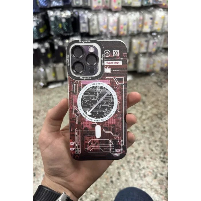 İphone 13 Pro Max ile Uyumlu Magsafe Özellikli Keep Real Telefon Kılıfı