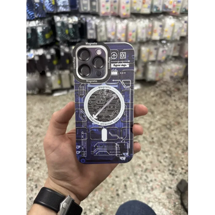 İphone 14 Pro Max ile Uyumlu Magsafe Özellikli Keep Real Telefon Kılıfı