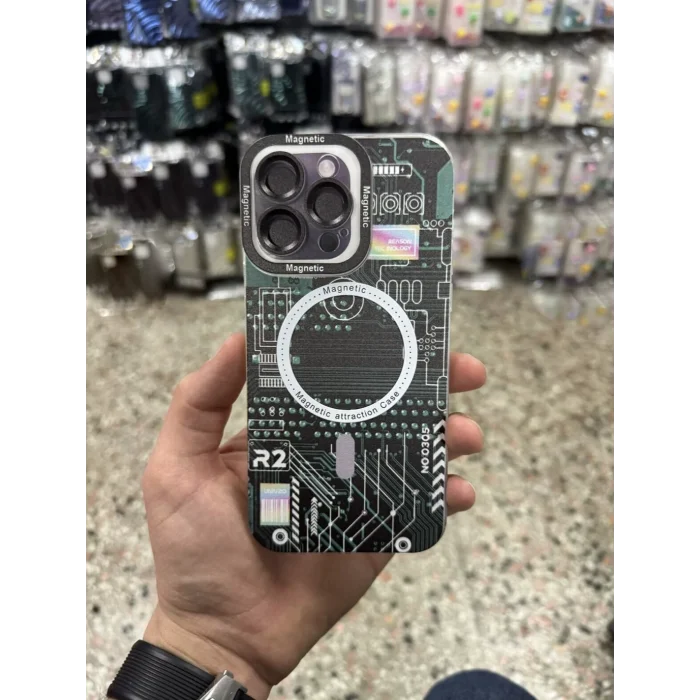 İphone 14 Pro Max ile Uyumlu Magsafe Özellikli Keep Real Telefon Kılıfı