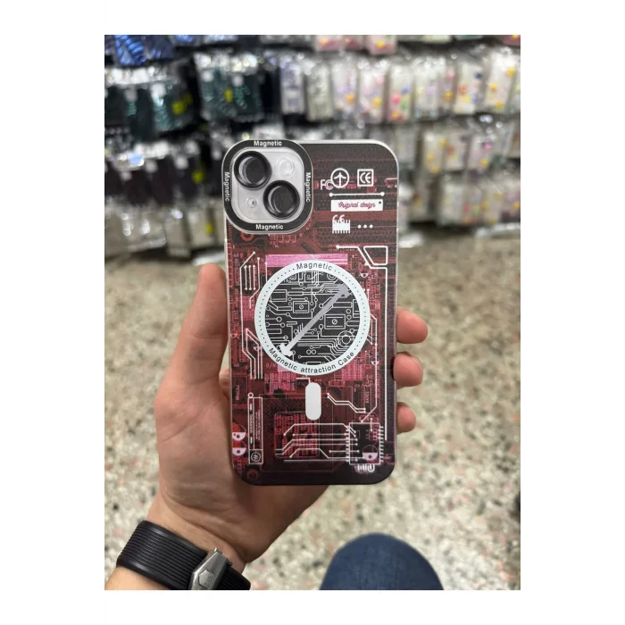 İphone 14 Plus ile Uyumlu Magsafe Özellikli Keep Real Telefon Kılıfı