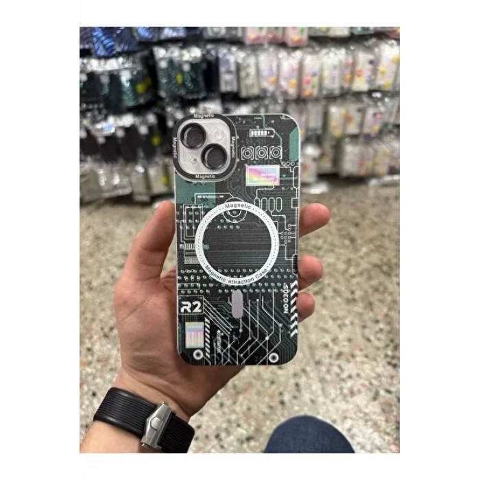 İphone 14 Plus ile Uyumlu Magsafe Özellikli Keep Real Telefon Kılıfı