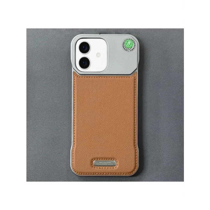 iPhone 13-14 Parfümlü Koku Hazneli MagSafe Uyumlu Deri Kılıf