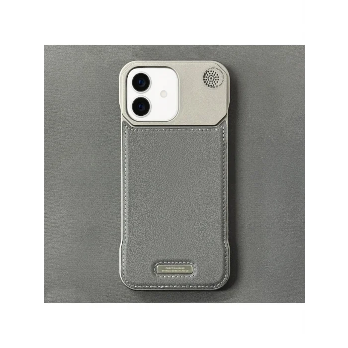 iPhone 13-14 Parfümlü Koku Hazneli MagSafe Uyumlu Deri Kılıf