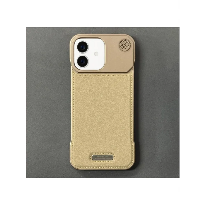 iPhone 13-14 Parfümlü Koku Hazneli MagSafe Uyumlu Deri Kılıf