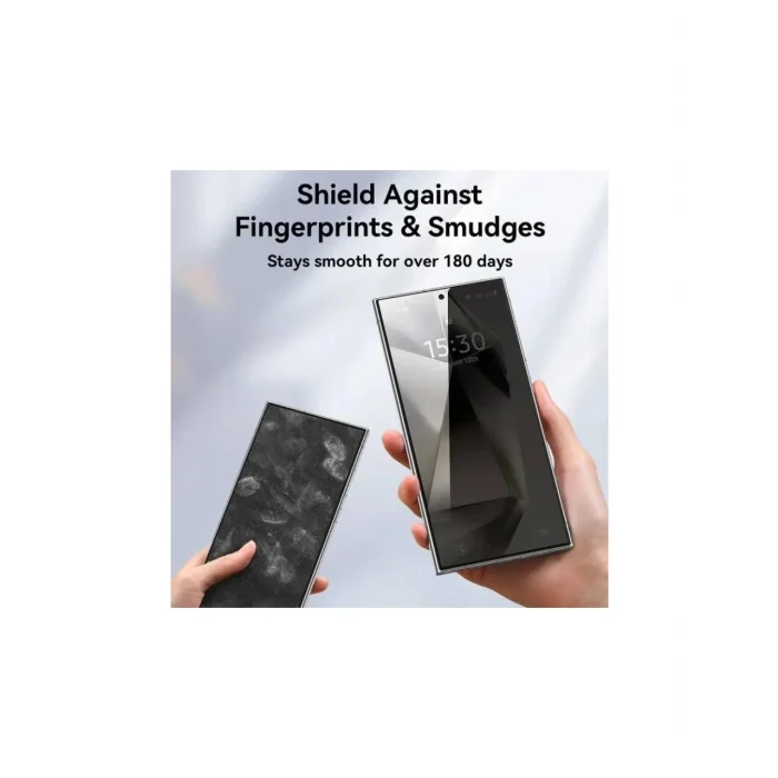 Samsung Galaxy S26 Ultra Uyumlu Hayalet Kırılmaz Cam Tam Kaplayan Ekran Koruyucu