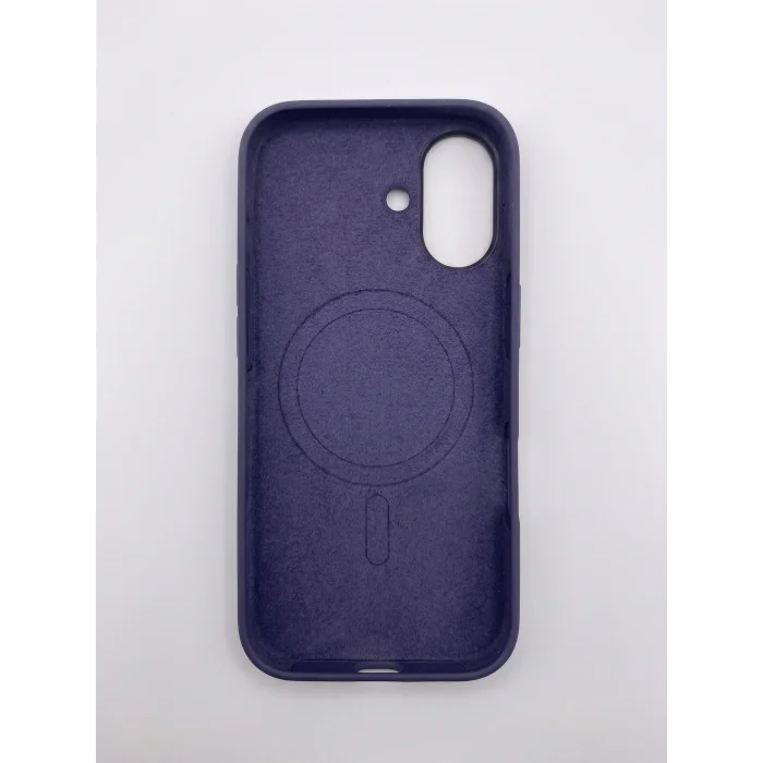 İphone 17 ile Uyumlu Magsafe Özellikli İçi Kadife Liqit Silikon Kılıf