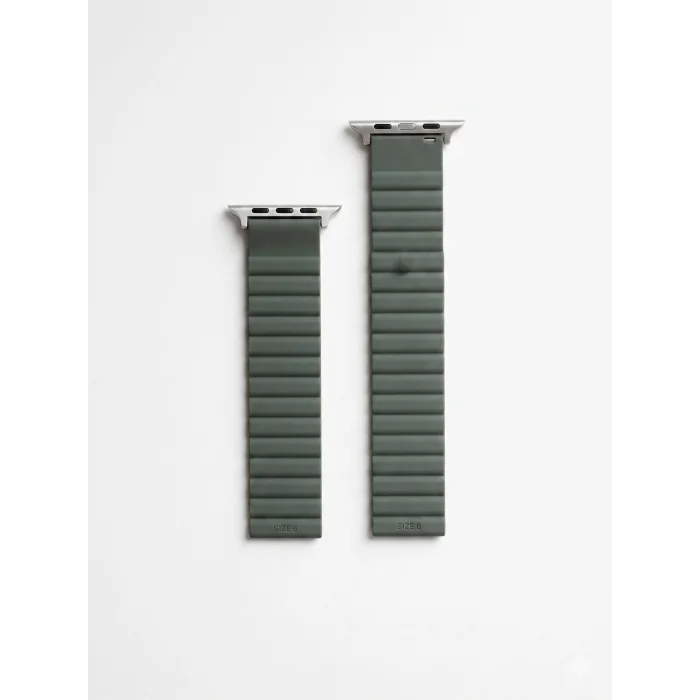 Apple Watch ile Uyumlu 38-40-41 mm Silikon Manyetik Kordon