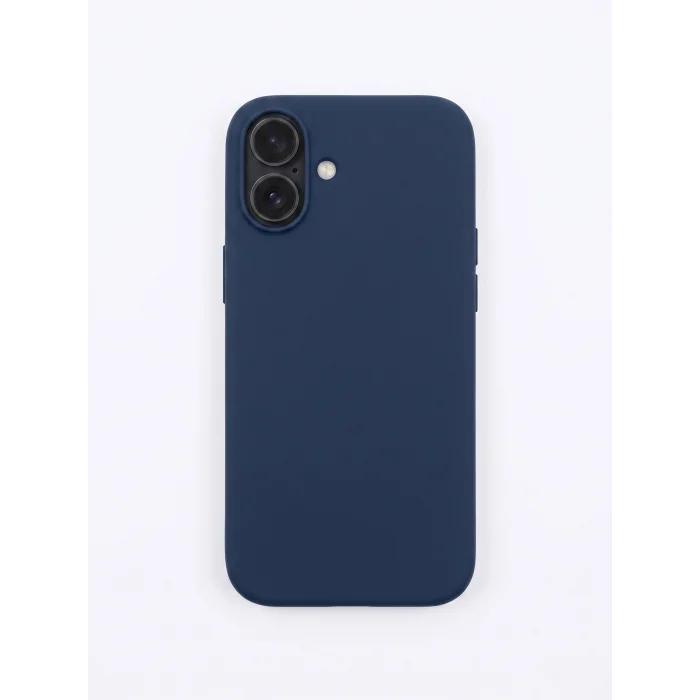 İphone 16 ile Uyumlu Animasyonlu Kablosuz Şarj Özellikli İçi Kadife Liqit Silikon Kılıf