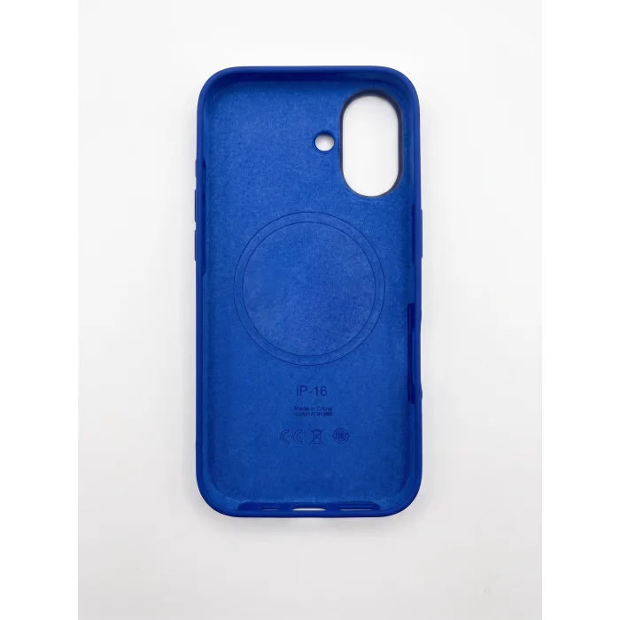 İphone 16 ile Uyumlu Animasyonlu Kablosuz Şarj Özellikli İçi Kadife Liqit Silikon Kılıf