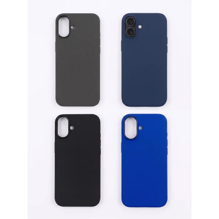 İphone 16 ile Uyumlu Animasyonlu Kablosuz Şarj Özellikli İçi Kadife Liqit Silikon Kılıf