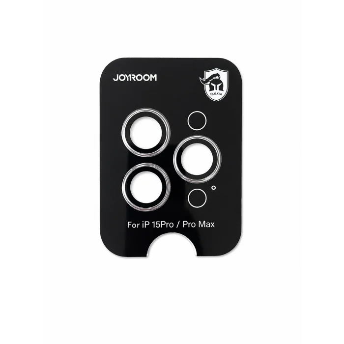 Joyroom İphone 15 Pro /15 Pro Max ile Uyumlu Kamera Premium Lens Koruyucu