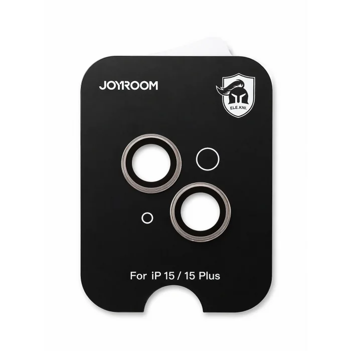 Joyroom İphone 15/15 Plus ile Uyumlu Taşlı Kamera Premium Lens Koruyucu