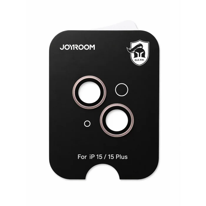 Joyroom İphone 15/15 Plus ile Uyumlu Taşlı Kamera Premium Lens Koruyucu