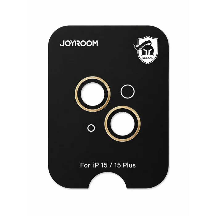 Joyroom İphone 15/15 Plus ile Uyumlu Taşlı Kamera Premium Lens Koruyucu