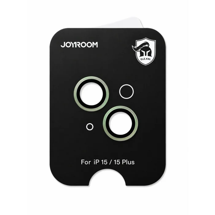 Joyroom İphone 15/15 Plus ile Uyumlu Taşlı Kamera Premium Lens Koruyucu