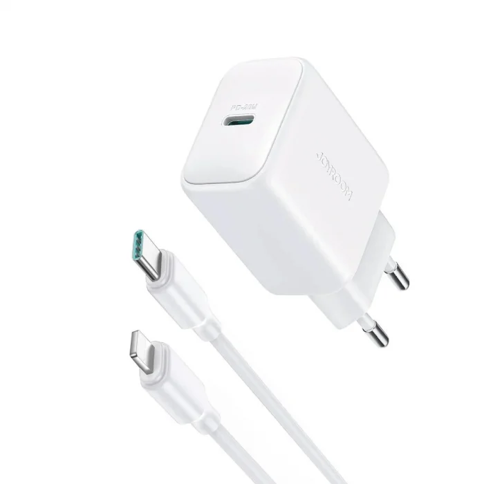 Joyroom JR-TCF20 20w Şarj Aleti ve Type-c Lightning Kablo Set